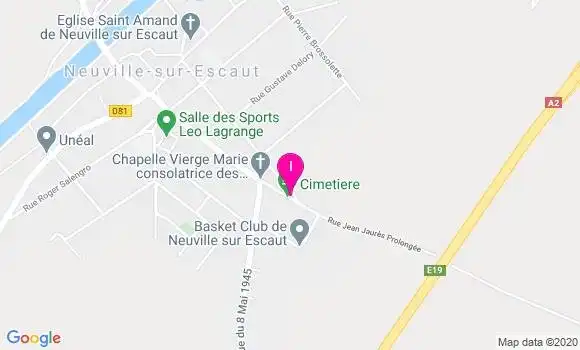 Localisation Lydie Derouard