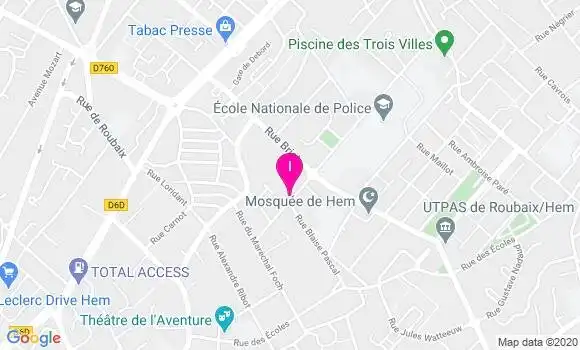 Localisation Marie Odile Bottequin
