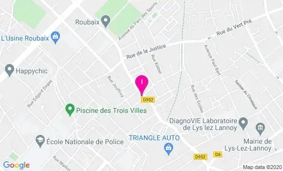 Localisation Gwenaelle Buseniers