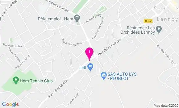 Localisation Stephanie Petit Vandercamere