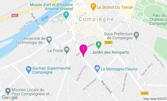 Localisation Francine Daumal