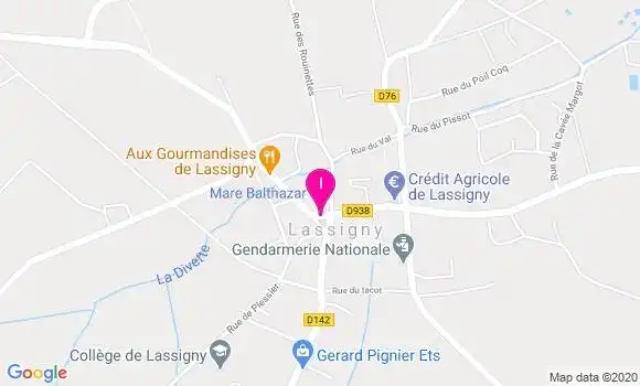 Localisation Francoise Tassin