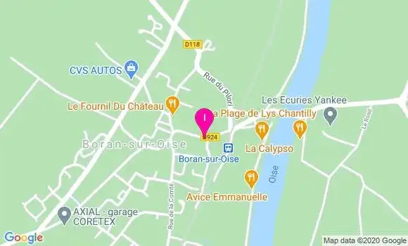 Localisation Isabelle Delacotte