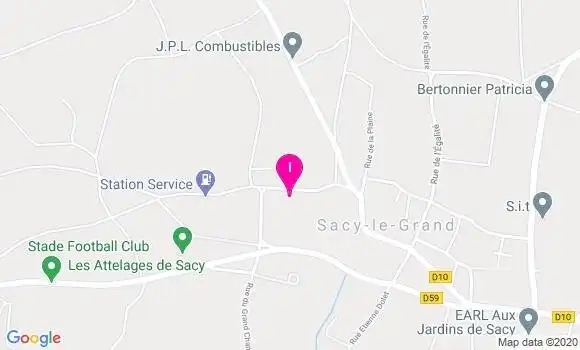 Localisation Daisy Favresse