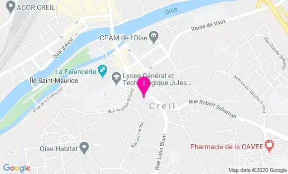 Localisation Nadine Da Veiga