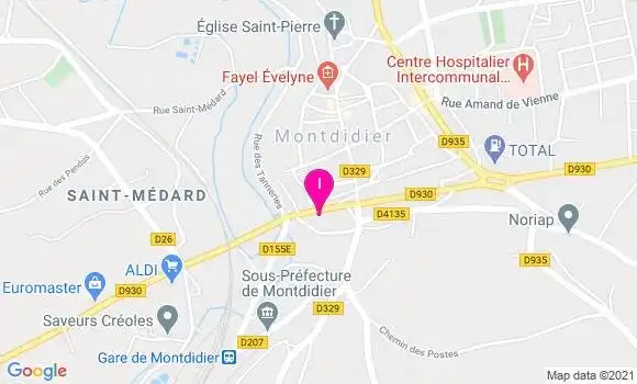 Localisation Fabienne Lebargy