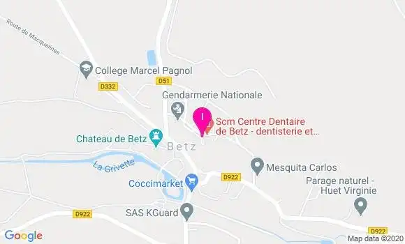 Localisation Isabelle Rigollot Bareille