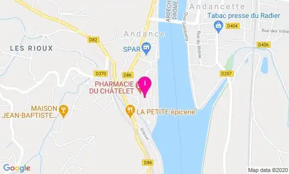 Localisation Beatrice Vieu