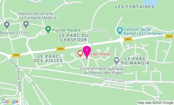 Localisation Isabelle Clin Soulier