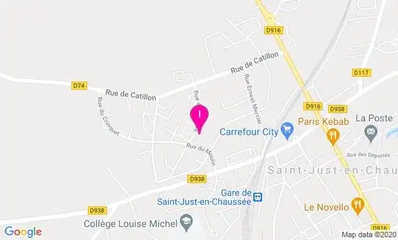 Localisation Nicolas Tuquet
