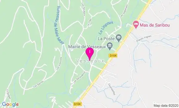 Localisation Patricia Sangouard