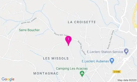 Localisation Odile Reynaud