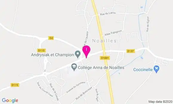 Localisation Isabelle Lemeille Nkom