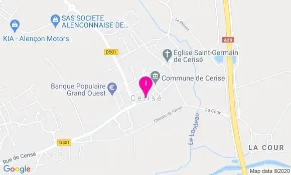 Localisation Christele Gaisnon