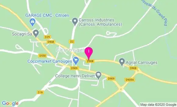 Localisation Camille Dubois