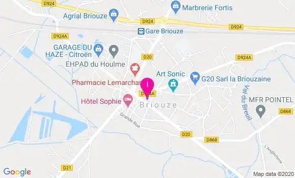 Localisation Celine Vardon