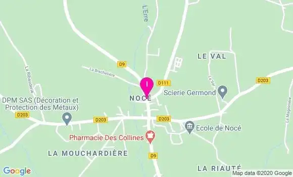 Localisation Sophie Delebarre