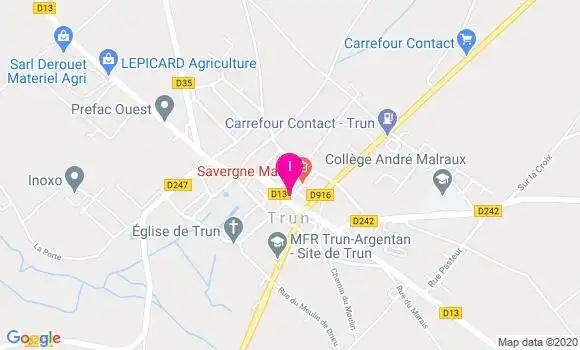 Localisation Nathalie Vildier Poullaouec