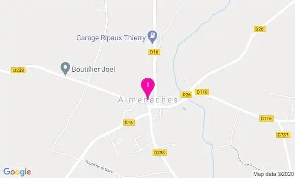 Localisation Julie Gasnier