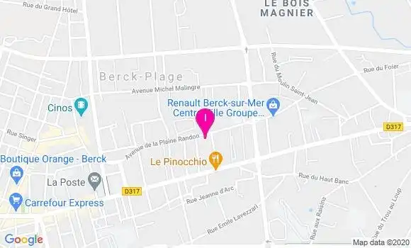 Localisation Agnes Bridenne