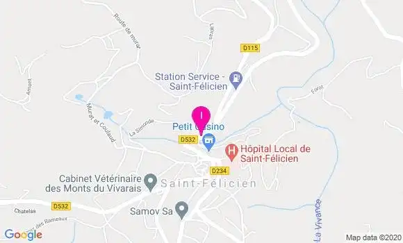 Localisation Cecile Chamblas