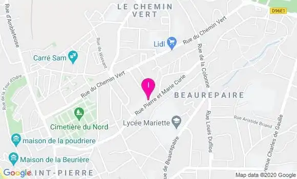 Localisation Marie Christine Baillieu