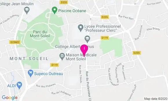 Localisation Hugues Delabre