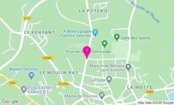Localisation Aude Dubois