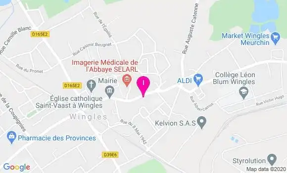 Localisation Clement Delabroye