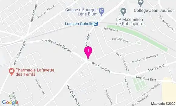 Localisation Daniele Lebas