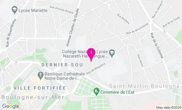 Localisation Helene Baert
