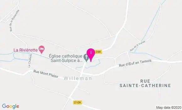Localisation Camille Claerebout