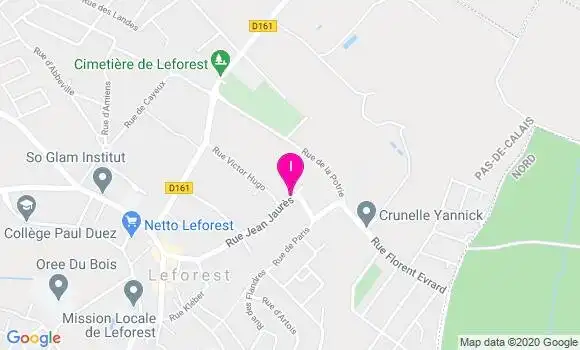Localisation Nathalie Lambrecht