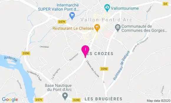 Localisation Delphine Ughetto Beaumel