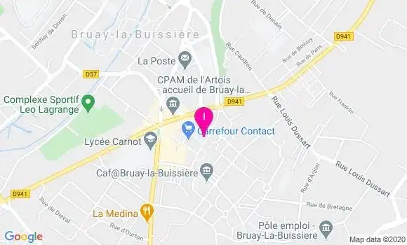 Localisation Coralie Lefebvre