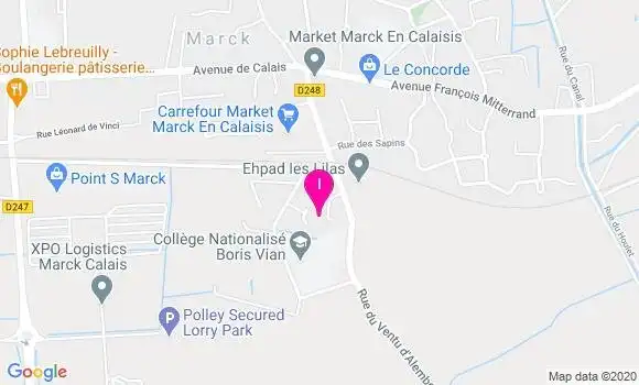 Localisation Patrice Duvieubourg