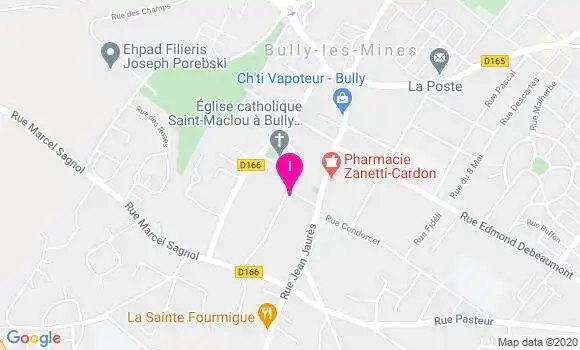 Localisation Marie Christine Derisbourg