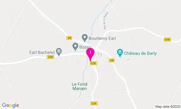 Localisation Brigitte Dablemont