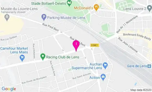 Localisation Mathieu Copin