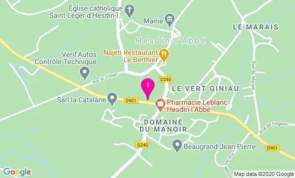 Localisation Pascal Crepin