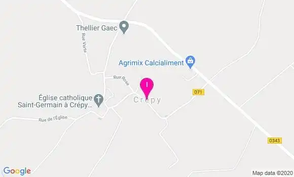 Localisation Isabelle Ducrocq