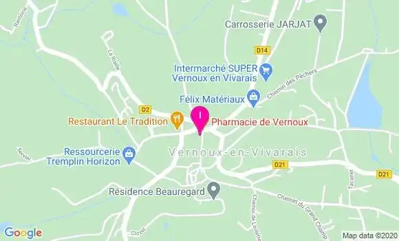 Localisation Florence Grousson Bouvier
