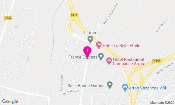 Localisation Arnaud Chatelain