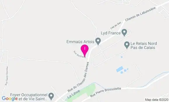 Localisation Laurence Clarisse