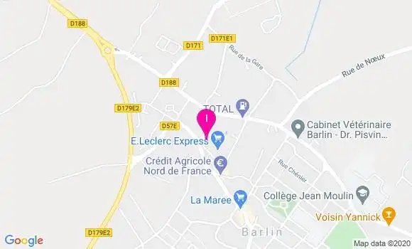 Localisation Nadege Lecomte