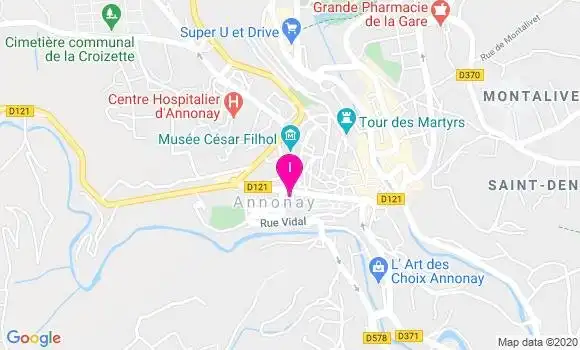 Localisation Fabienne Beratto
