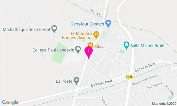 Localisation Virginie Decque
