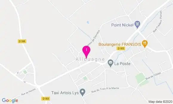 Localisation Nadine Desfontaines