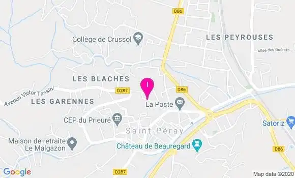 Localisation Yolande Cambon Ravel