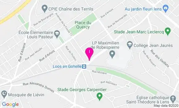 Localisation Carole Dhedin